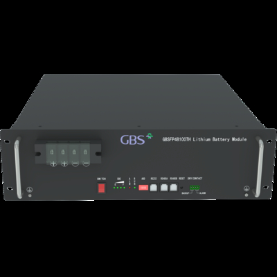 Καλή τιμή 3U Cabnet επαναφορτιζόμενη Lifepo4 Μονάδα μπαταρίας 48V100Ah (16S) Για τηλεπικοινωνίες on-line