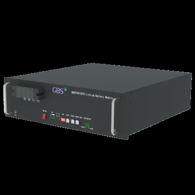 Καλή τιμή Μονάδα Μπαταρίας Lifepo4 48V100Ah(15S) Επαναφορτιζόμενη για Τηλεπικοινωνίες σε 3U Cabinet on-line