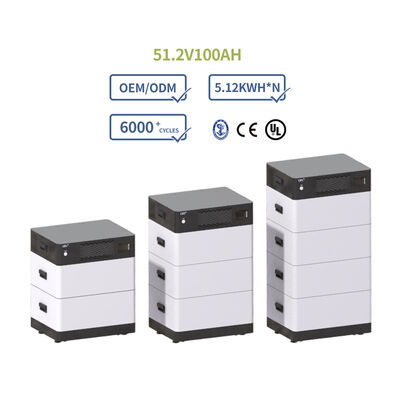 Καλή τιμή 10KWh 15KWh 20KWh 51.2V 80A Ηλιακό σύστημα αποθήκευσης ενέργειας επαναφορτιζόμενο LifePO4 μπαταρία με CE UL on-line