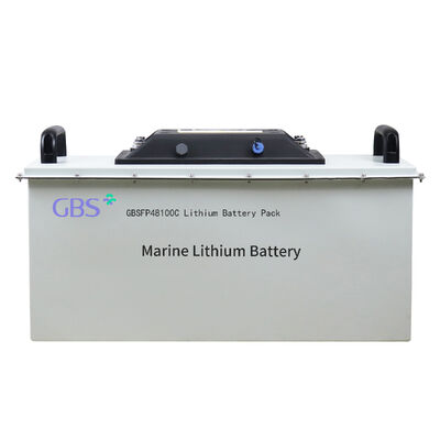 Καλή τιμή GBS Lifepo4 100Ah 48V Lithium Ion Battery LFP για ηλιακό σύστημα πλοίων με 3000 κύκλους on-line