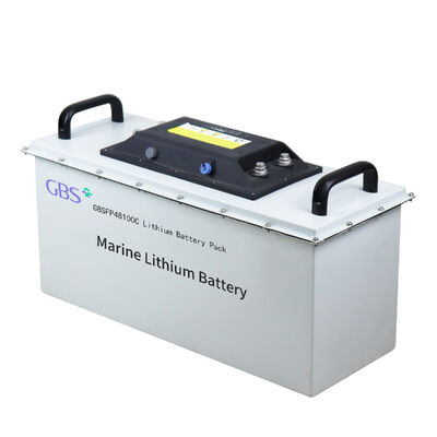 Καλή τιμή Μπαταρία GBS Deep Cycle 48V Marine Starting Lithium 100Ah LiFePO4 με BMS Μοντέλο GBSFP48100C -20~65 Θερμοκρασία Λειτουργίας on-line